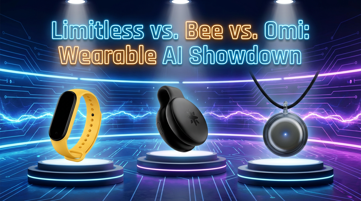 Limitless vs. Bee vs. Omi: The Wearable AI Showdown – UMEVO