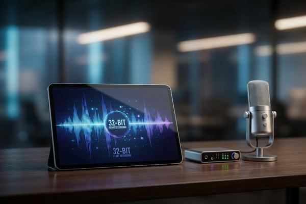 32-Bit Float Recording Explained and Why It Matters for AI Transcription Accuracy