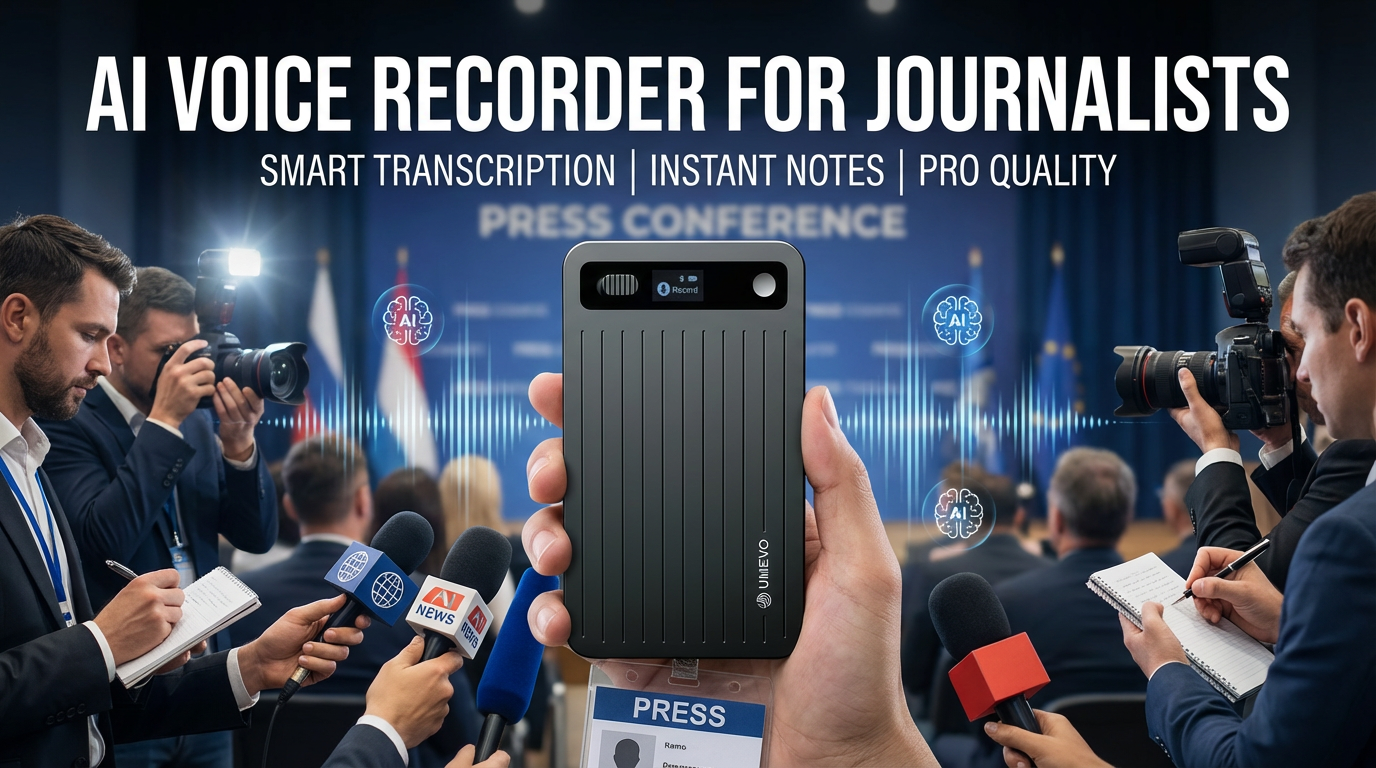 AI Voice Recorder for Journalists