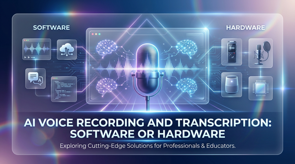 AI Voice Recording and Transcription: Software or Hardware – UMEVO