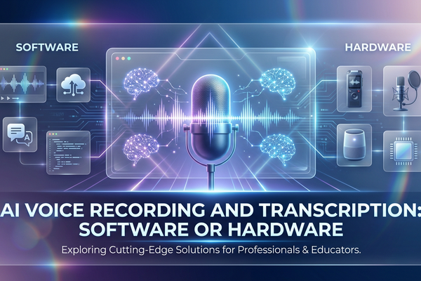 AI Voice Recording and Transcription: Software or Hardware