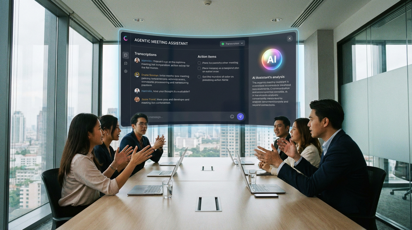 From Passive Transcription to Autonomous Agency – The Rise of Agentic Meeting Assistants (2025–2026)