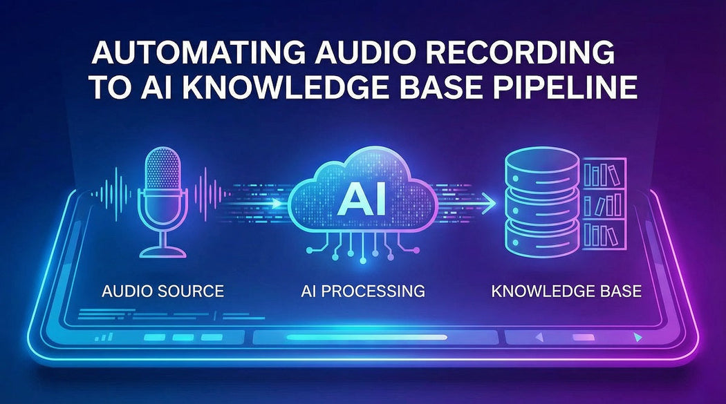 Ultimate Guide: Automating Audio Recording to AI Knowledge Base Pipeli ...