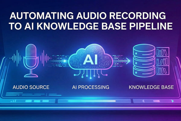 Ultimate Guide: Automating Audio Recording to AI Knowledge Base Pipeline