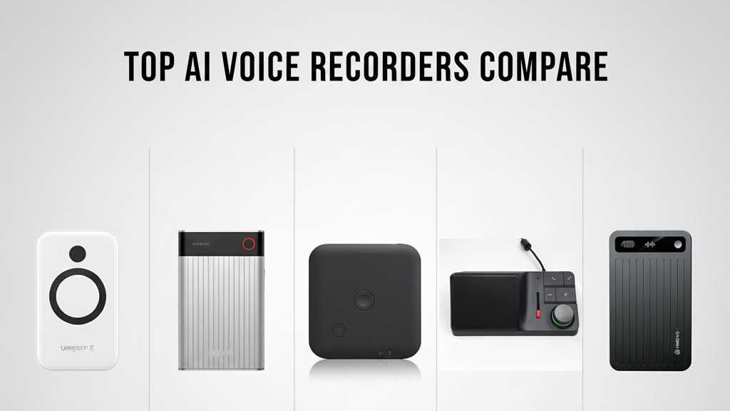 PLAUD vs. Magmo vs. FoCase vs. Limitless vs. HiDock: Top AI Voice Recorders for Calls & Meetings