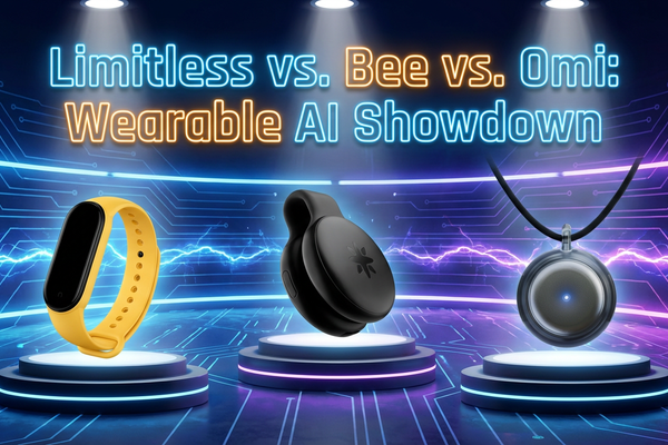 Limitless vs. Bee vs. Omi: The Wearable AI Showdown