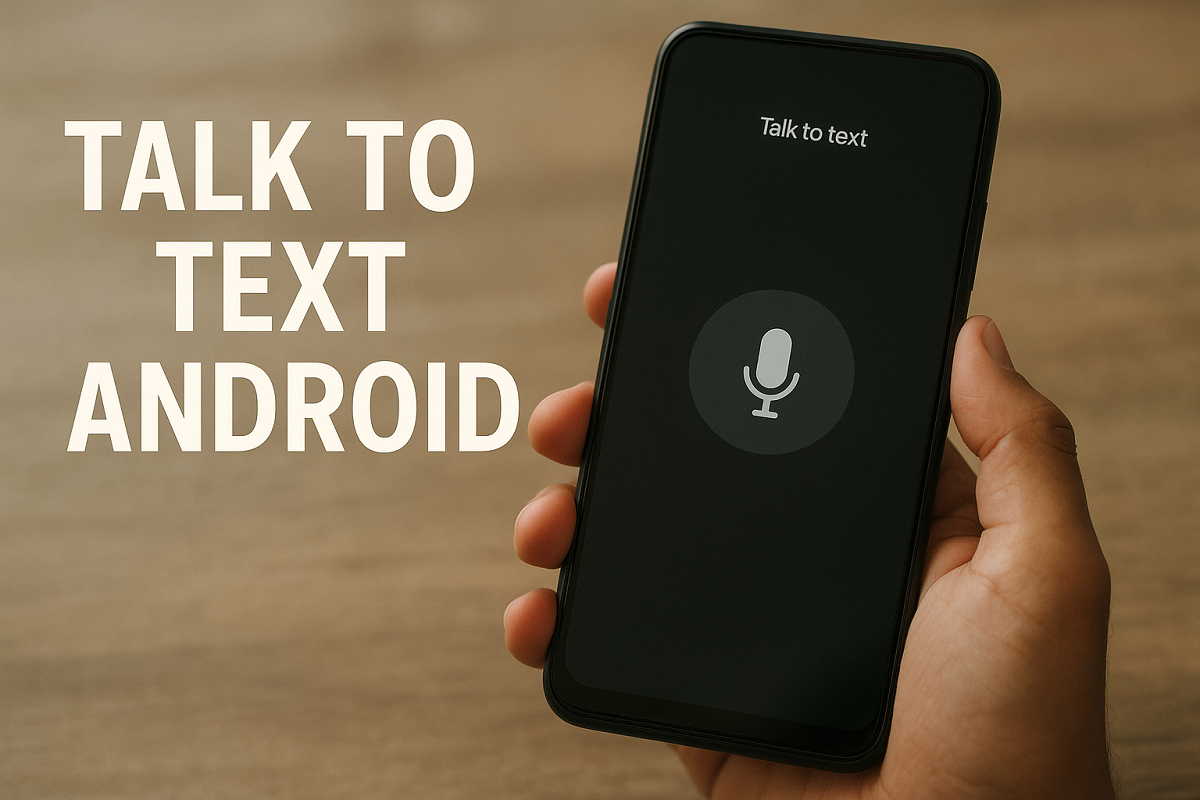 Talk to Text Android: Your Complete Guide to Seamless Voice-to-Text in ...