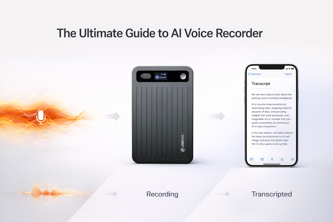 The Ultimate Guide to AI Voice Recorders
