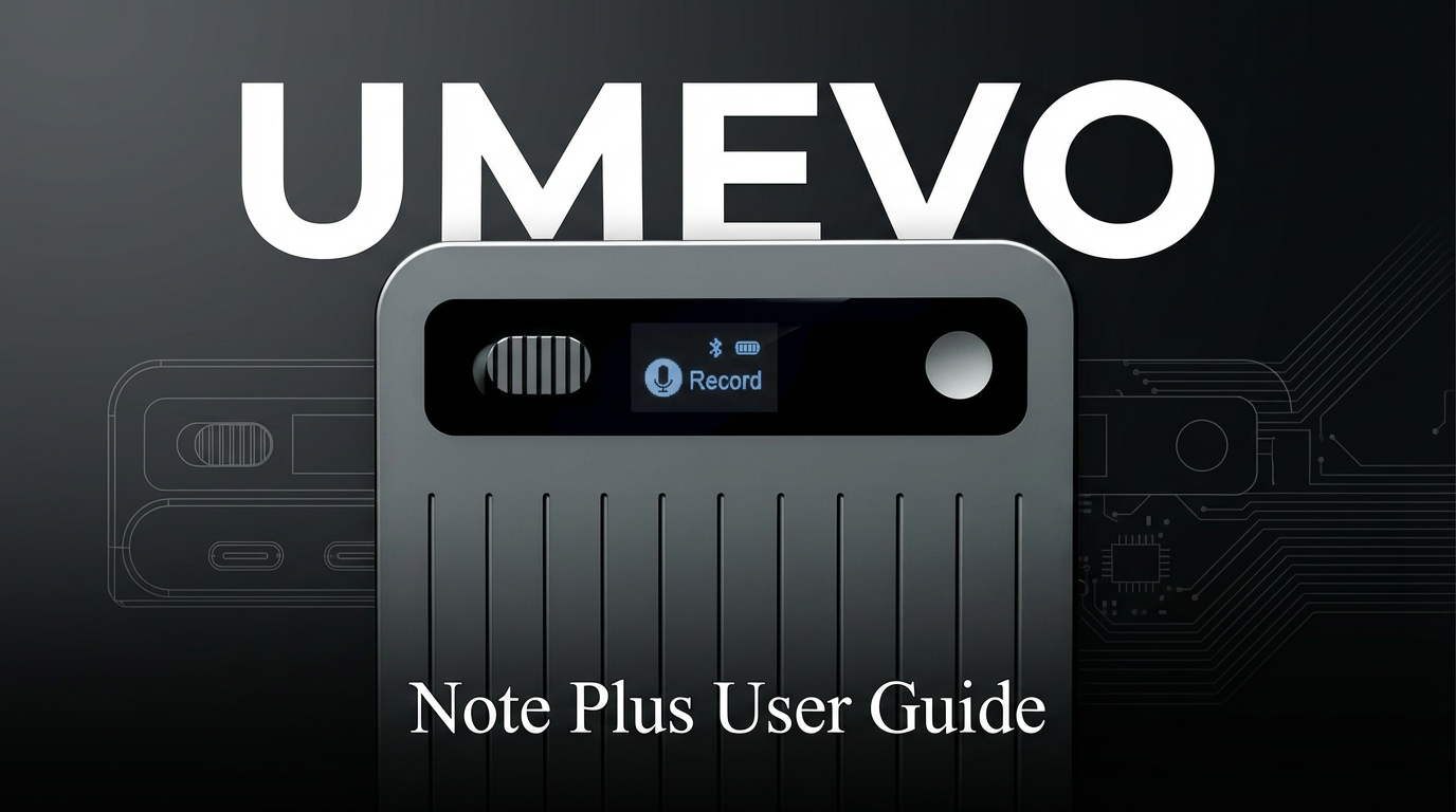 UMEVO Note Plus User Guide