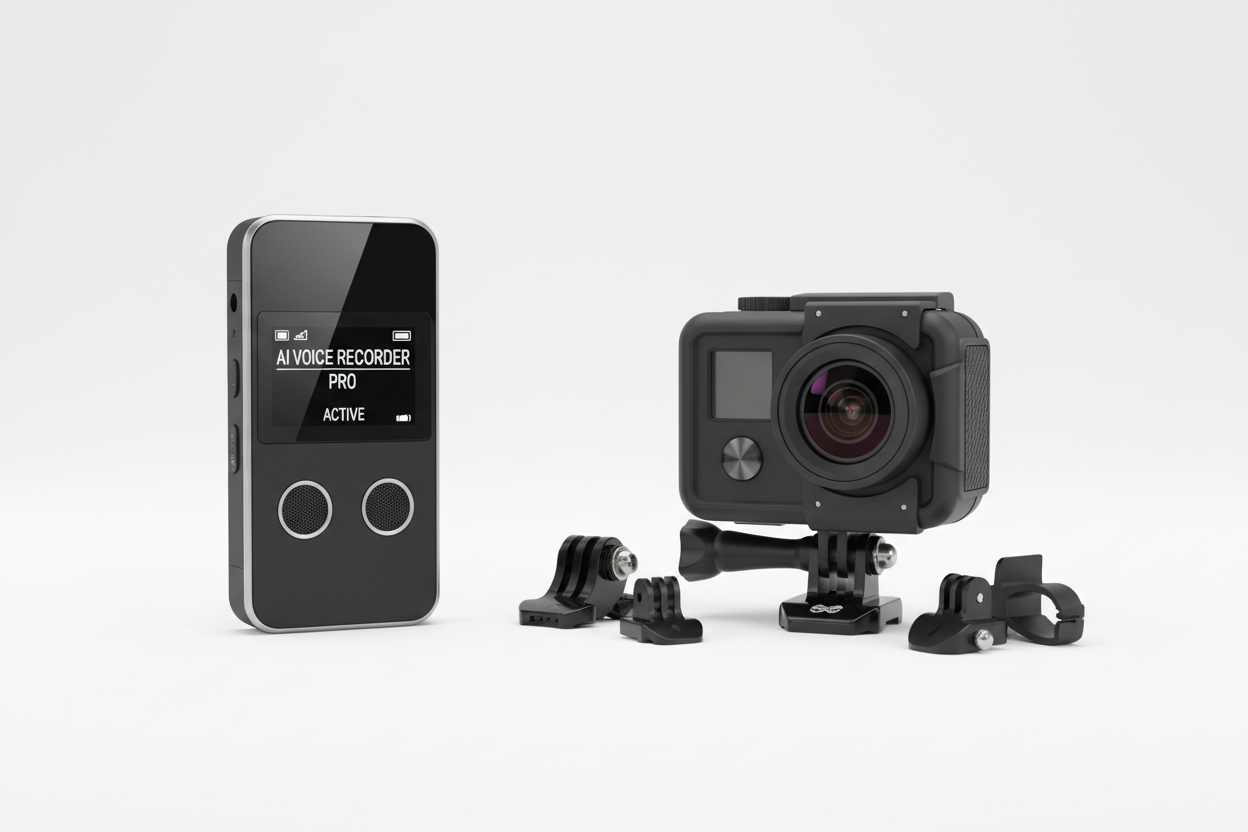 Plaud Note vs Insta360 Wave: AI Voice Recorder vs Action Camera Audio Compared