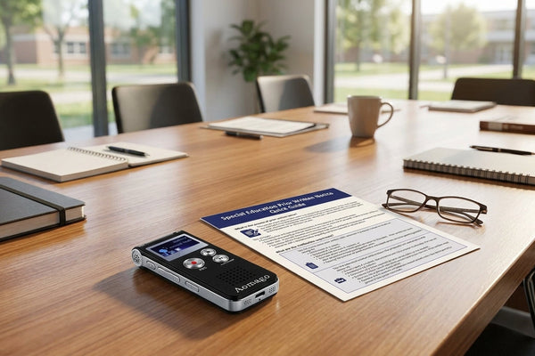 How to Document IEP Meetings: AI Transcription, Legal Rights, and Special Education Advocacy