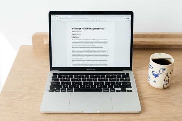 Exporting AI Transcripts to PDF and Word: Formatting Best Practices