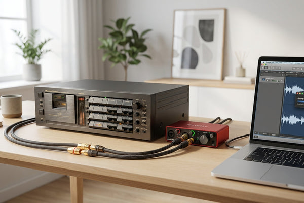 Converting Old Cassette Tapes to Text Using Modern AI Recorders