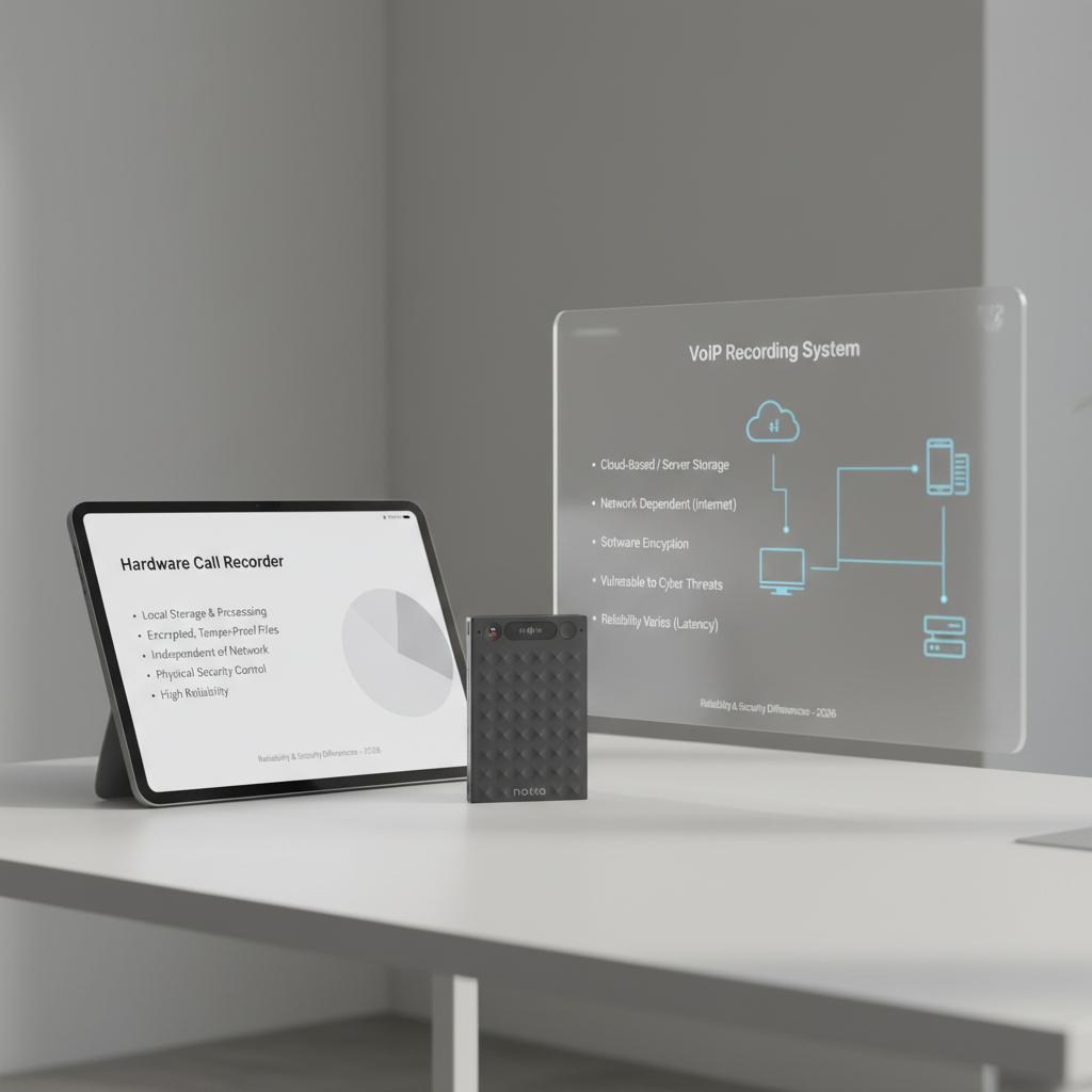 Hardware Call Recorder vs VoIP Recording: Which Is More Reliable in 2026?