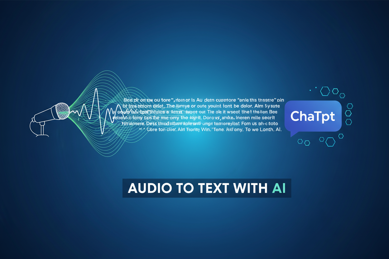 How to Transcribe Audio with ChatGPT: A Simple Step-by-Step Guide (202 ...