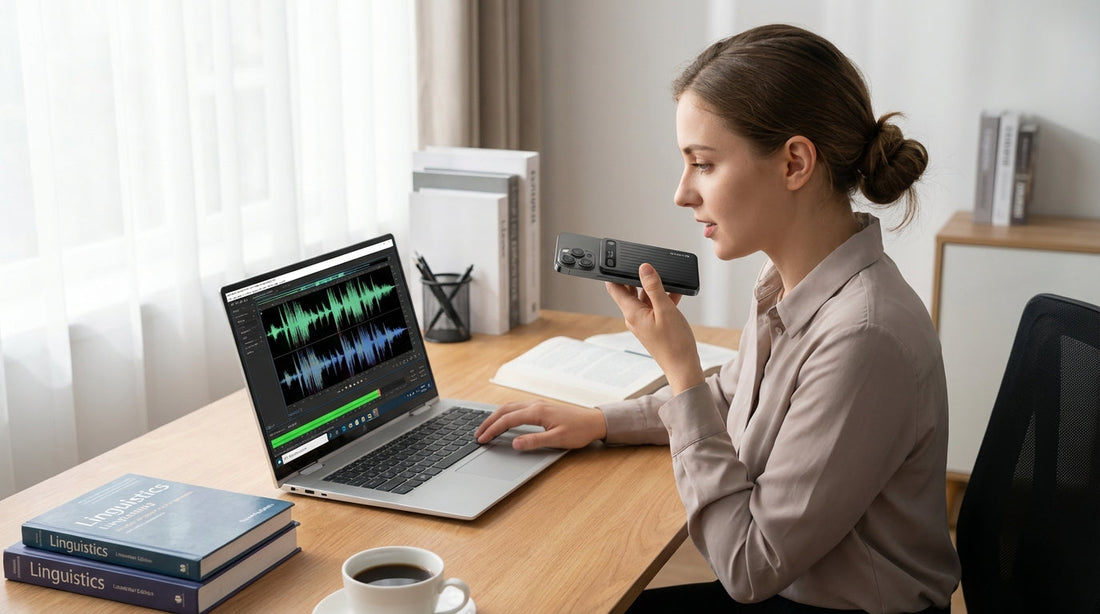 Learning a New Language: Using AI Recorders to Check Pronunciation