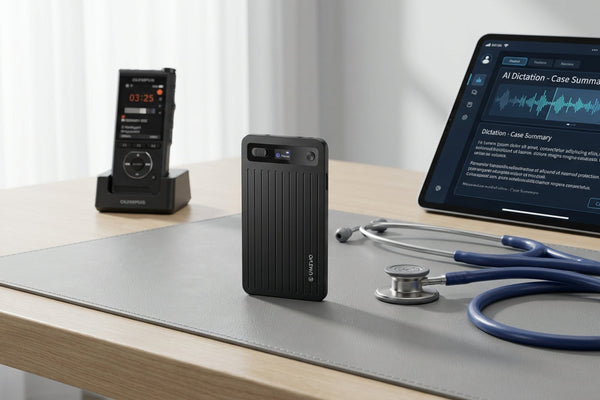 Medical Dictation vs. AI Voice Recorders: What Doctors Need to Know