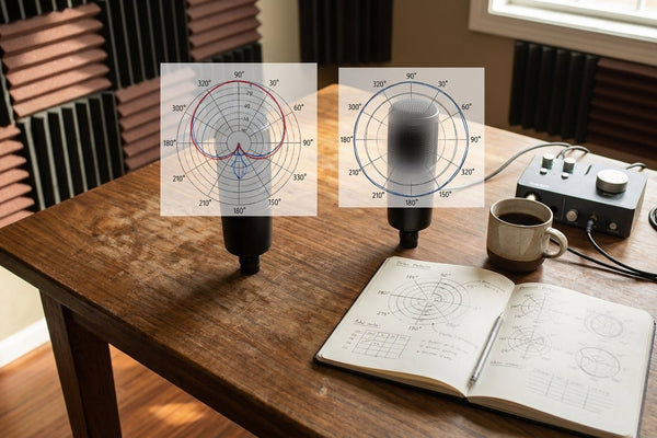 Microphone Polar Patterns Explained: Omnidirectional vs. Cardioid in Real-World Setups