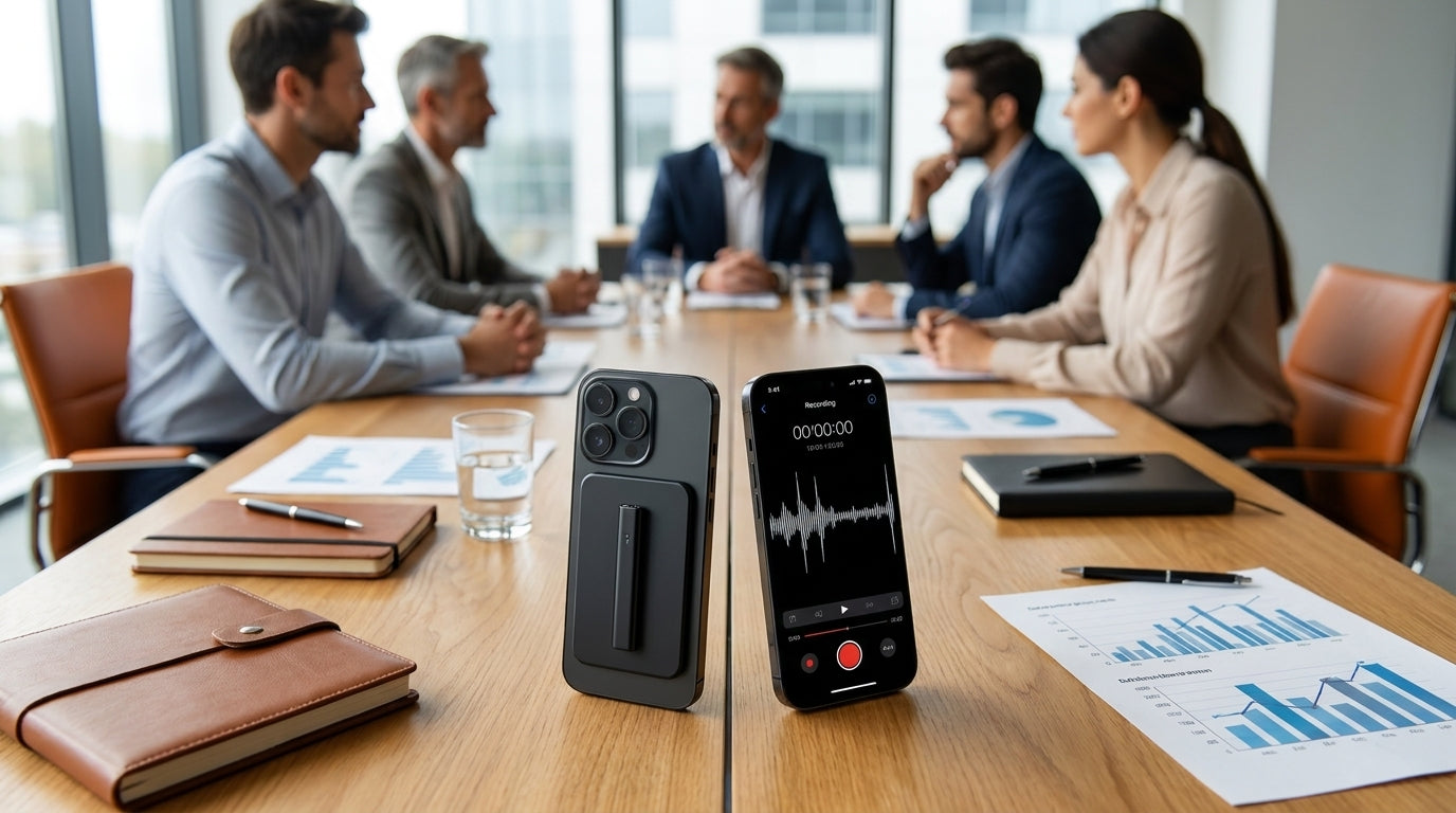 Portable Voice Recorder vs. Phone App: The Hidden Limits of Smartphone Recording for Work
