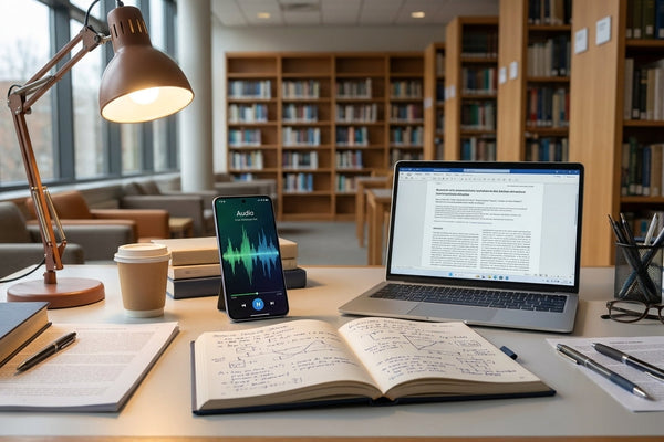 How to Use Voice Notes for Research: Field Audio, AI Transcription, and Citation Workflows