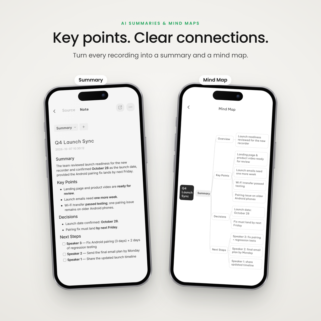 UMEVO Note ONE - AI Note Taker