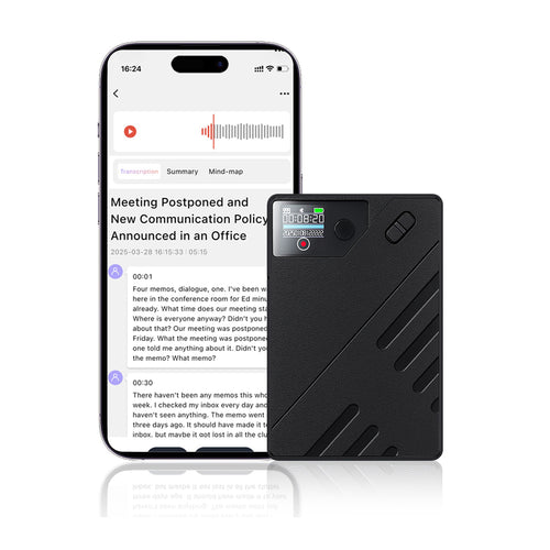 UMEVO Note - Magnetic AI Voice Recorder - Accuracy Translation & Smart Summarization