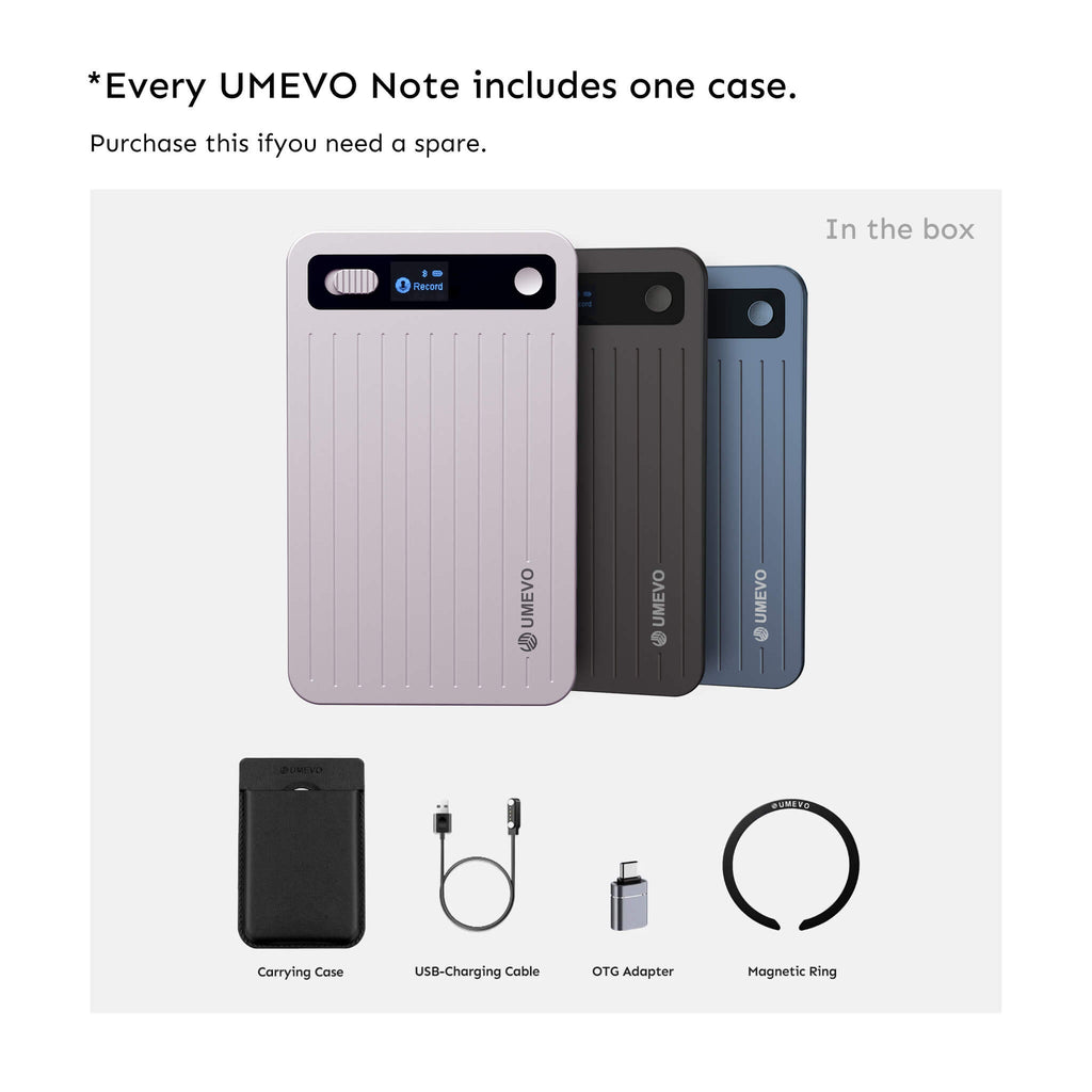 UMEVO Note Plus Magnetic Carrying Case