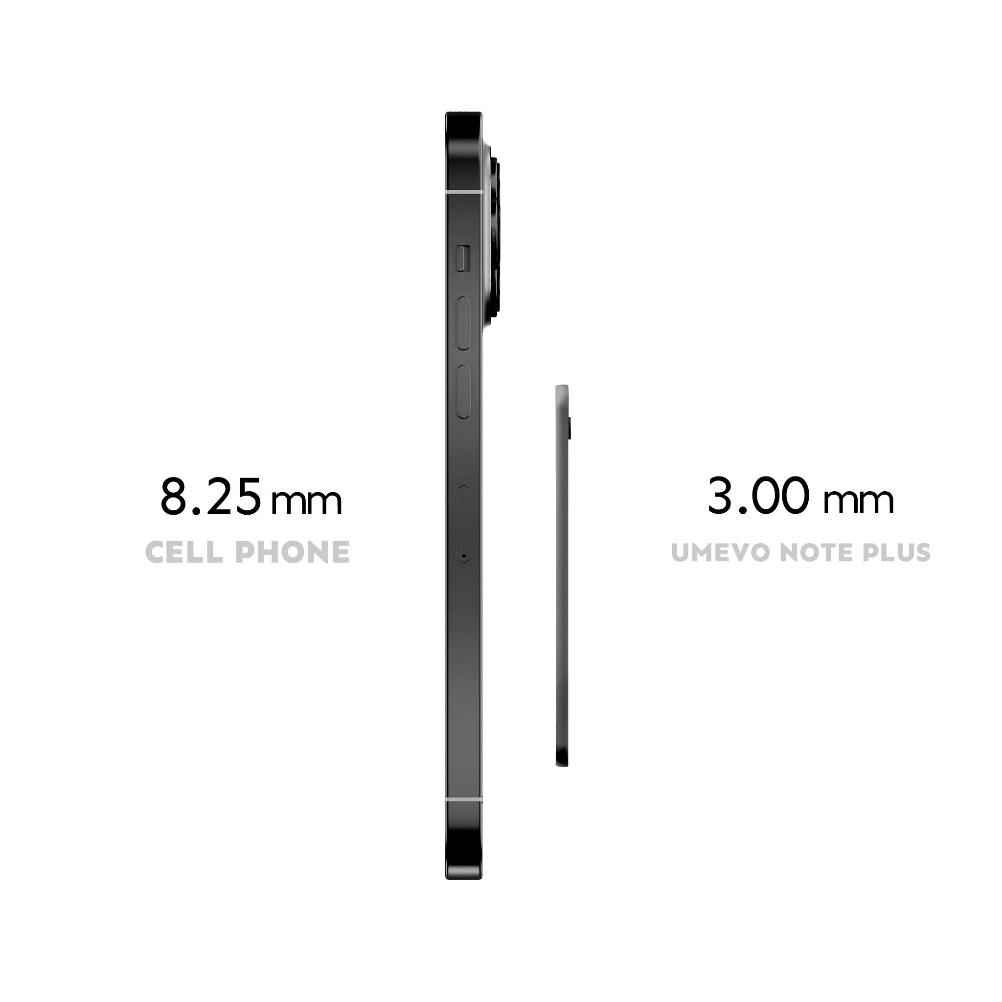 UMEVO Note Plus AI Voice Recorder featuring ultra-slim MagSafe magnetic profile and dual-mode switch